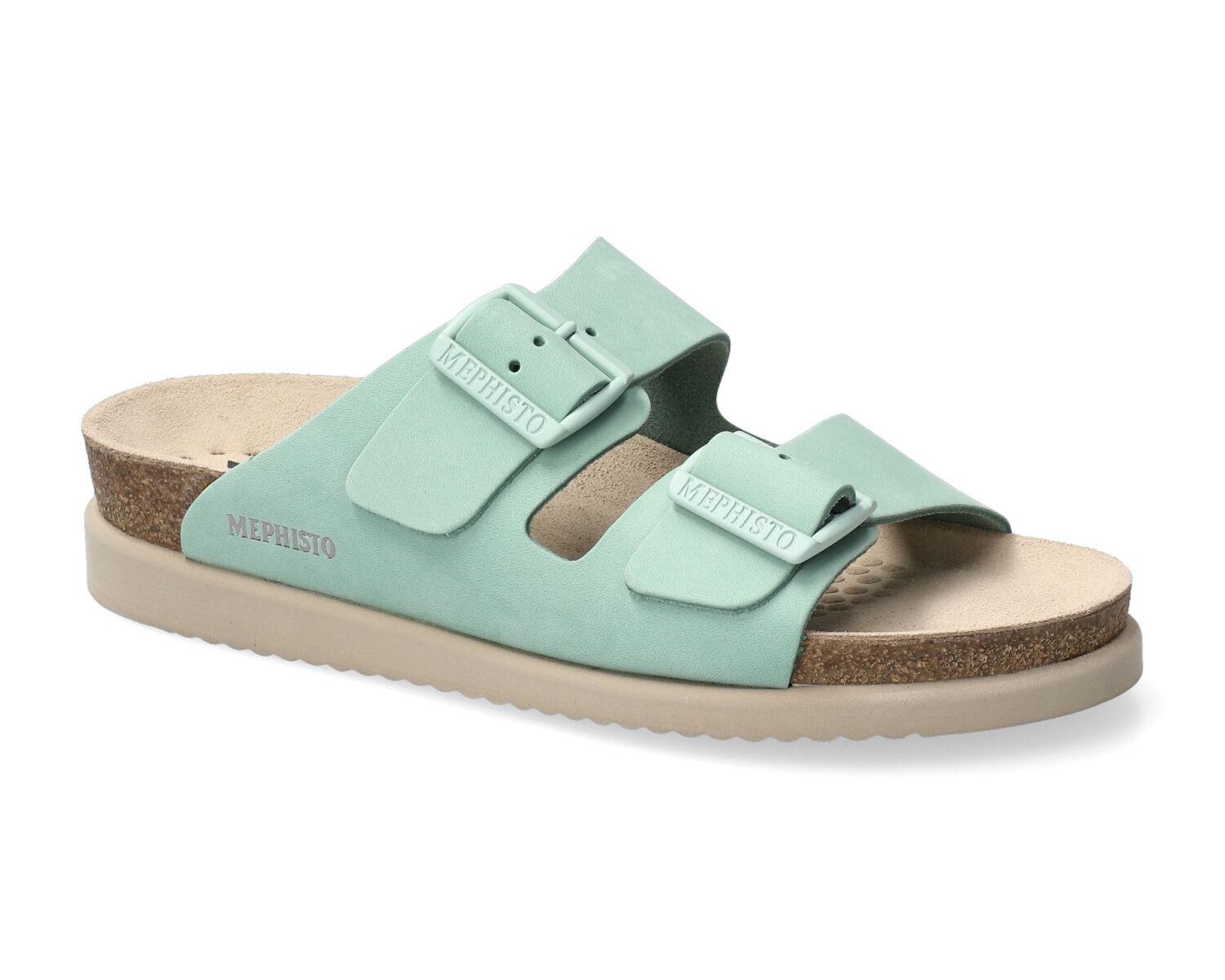 mules femme modèle Hester vert - Mephisto